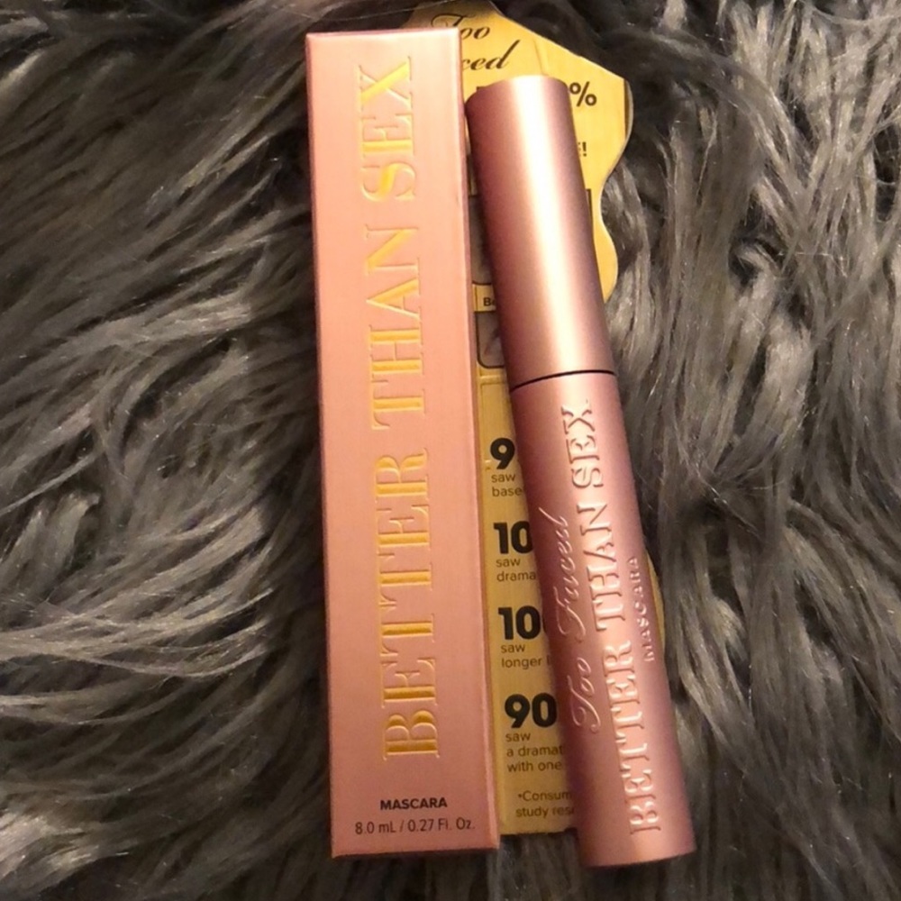 Too faced better than sex mascara